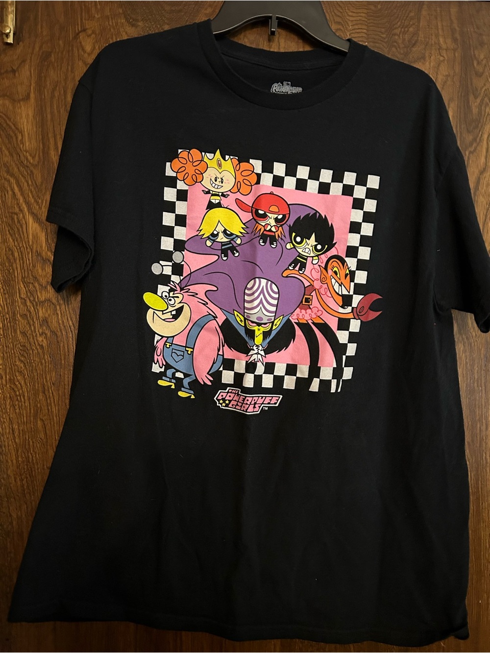 Black The Powerpuff Girls Graphic Short-Sleeve Tee